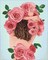Flower Tenderness CS2523 15.8 x 19.7 inches Crafting Spark Diamond Painting Kit